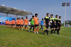 2020青岛青少年足球精英赛揭幕战上演“中能内战”
